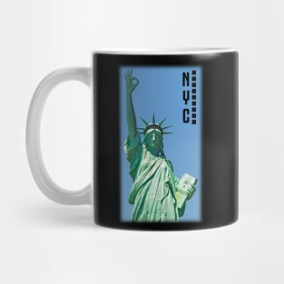 Statue of the liberty joke Mug